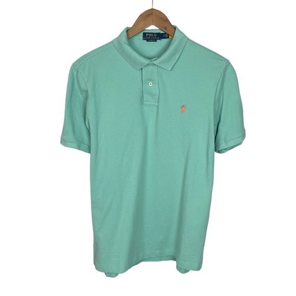PO480 Mens Polo Ralph Lauren Designer Classic Fit Preppy Polo Shirt M - Picture 1 of 3